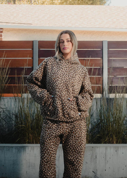 Viral Leopard Hoodie + Free Sweatpants