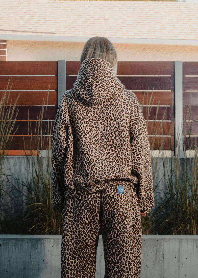 Viral Leopard Hoodie + Free Sweatpants